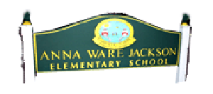 Jackson School Sign